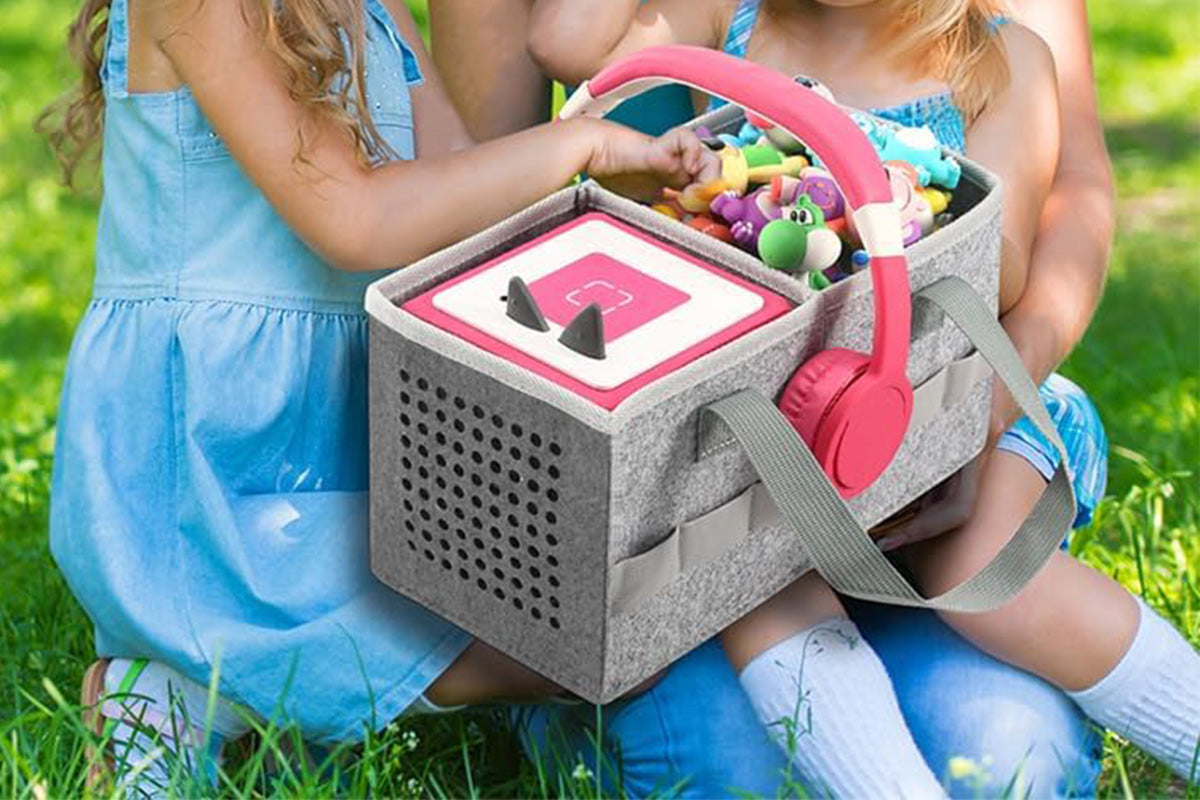 Portable Felt Cloth Musical Speaker Storage Bag