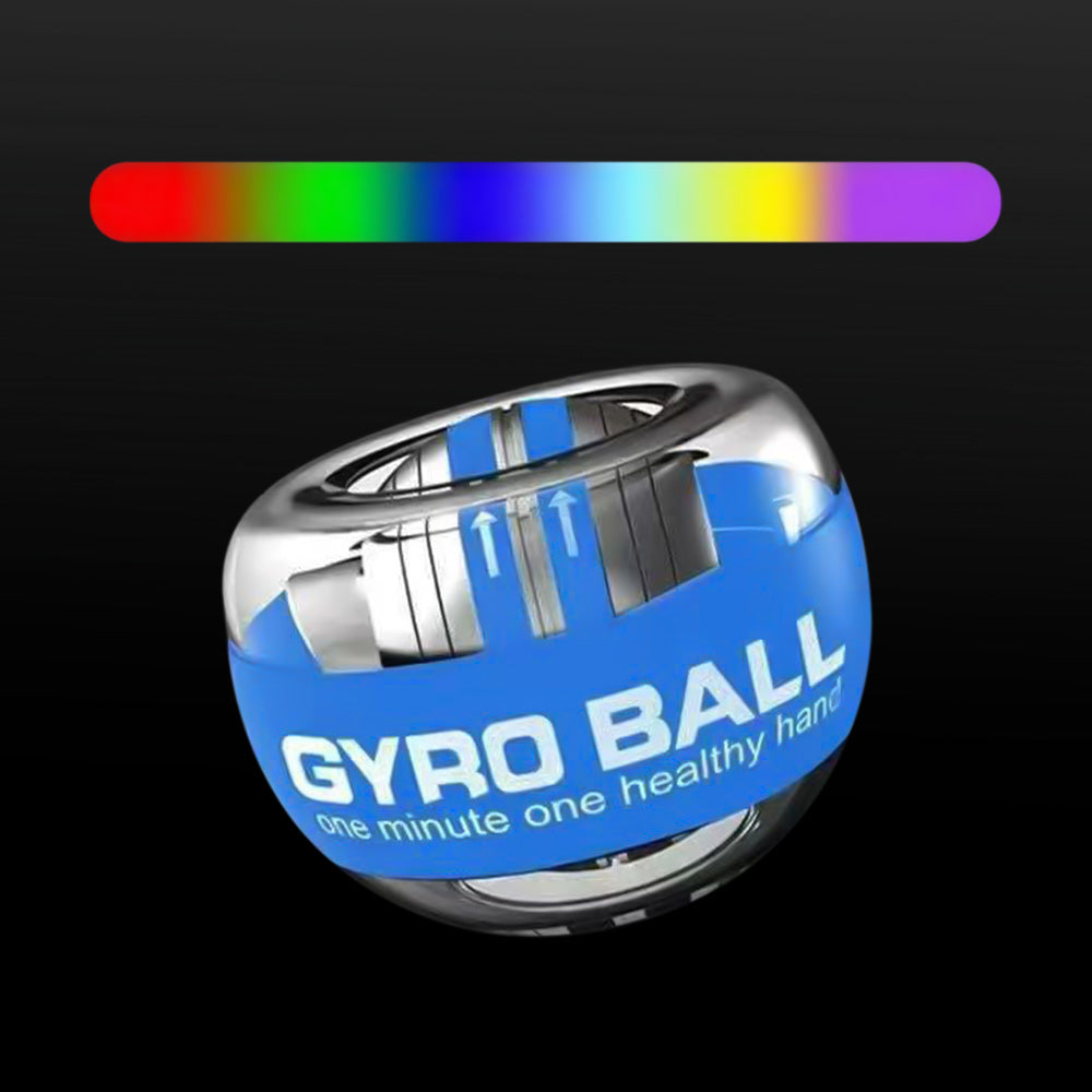 6 Colors LED Gyroscope Wrist Exercise Ball Strength Trainer Muscle Training