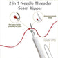 2-in-1 Needle Threader Seam Remover Sewing Ripper Tool