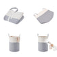 Large Woven Laundry Basket Cotton Rope Hamper for Laundry Toys & Blankets