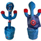 Dancing Superhero Inspired Cactus Plush Toy