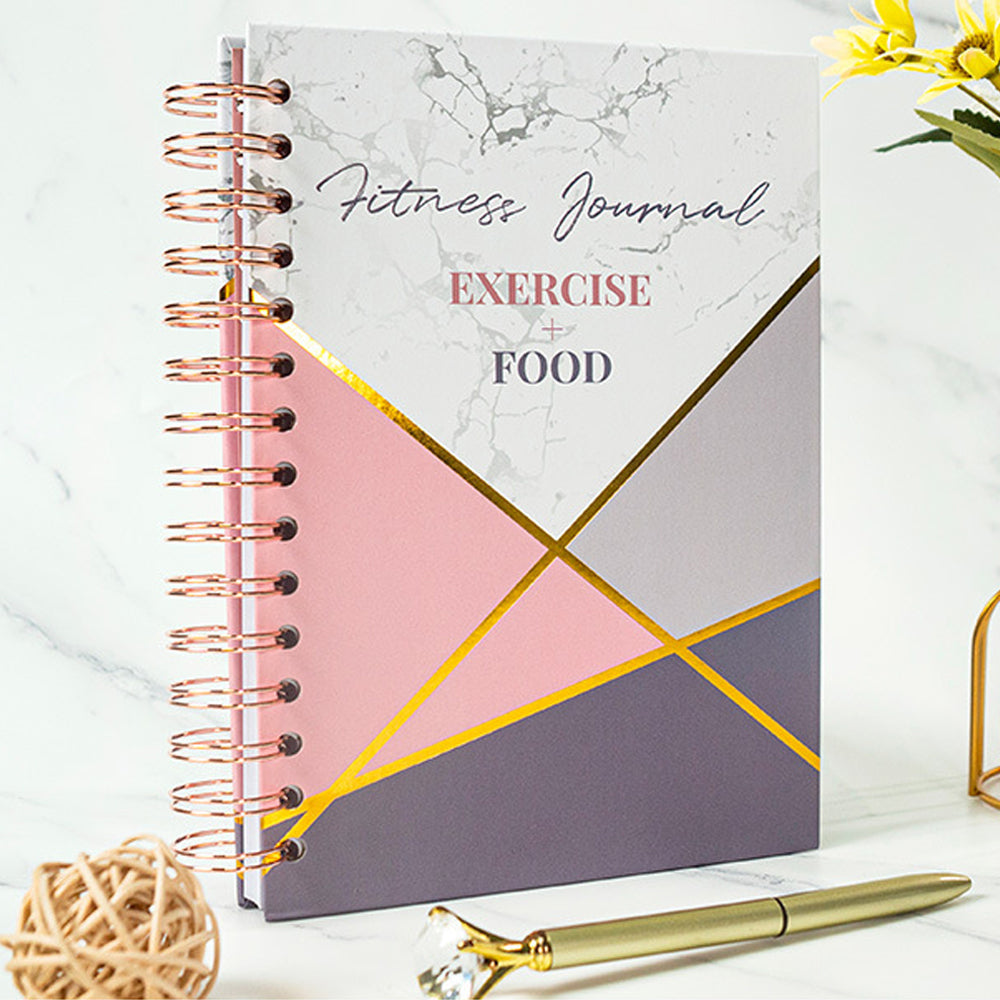 A5 Daily Exercise Planner Log Book for Women & Men