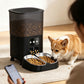 4.5L Automatic Cat Feeders with 2 Bowls Timer Pet Smart Feeder for Dog Cat