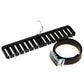 2Pcs Belt and Tie Hanger for Closet Organizer with 20 Hooks