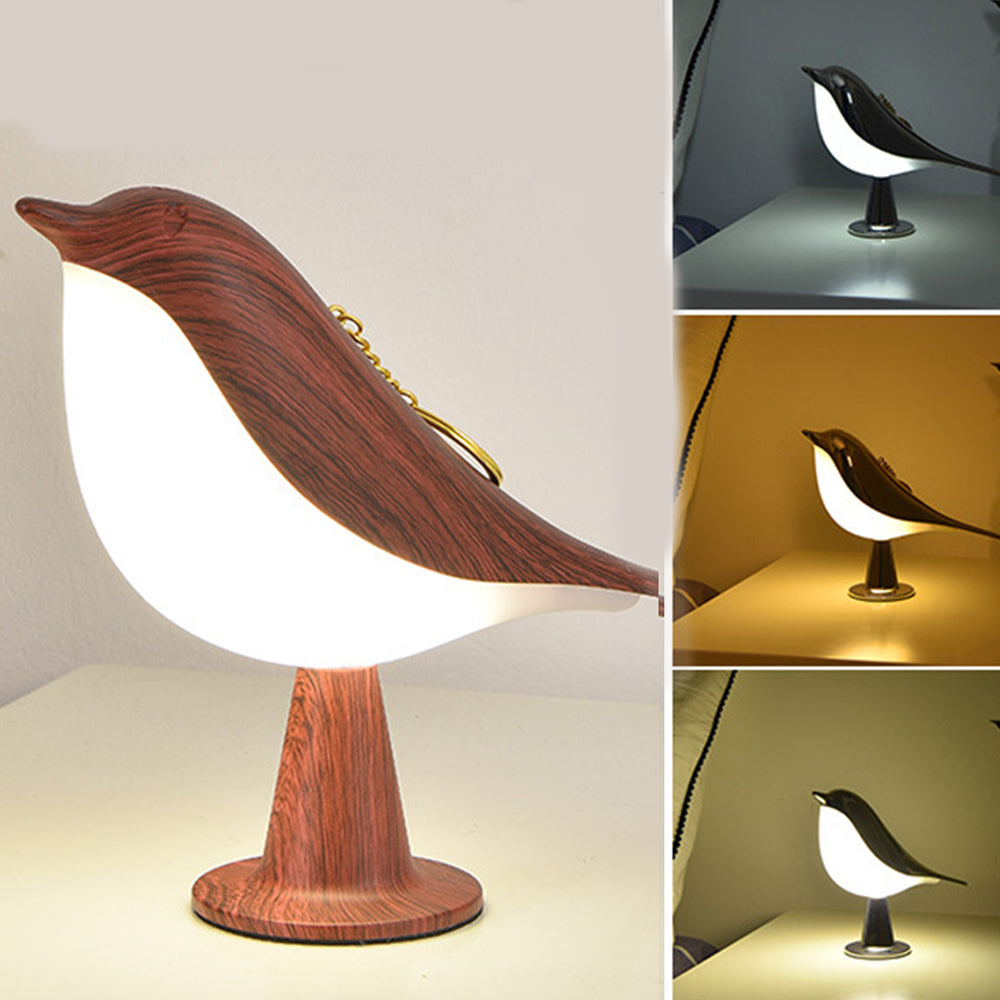 Magpie Bird Shape LED Touch Desk Lamp