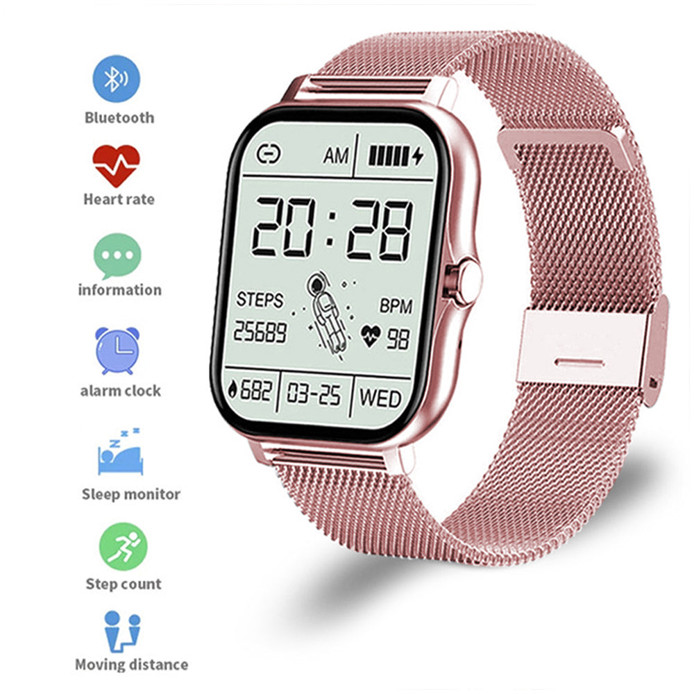 Bluetooth Smartwatch with Call Function and Fitness Tracking for Women and Men
