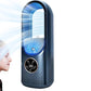 Desk Bladeless Fan with Humidifier USB-Powered Portable Air Conditioner Fan with LED Display