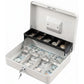 Locking Cash Box with Lock Money Box with Cash Tray