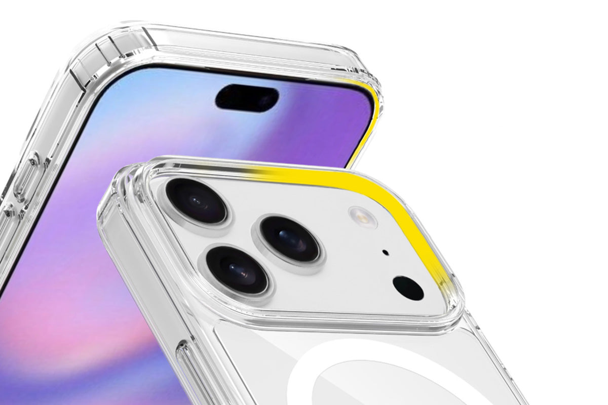 Magnetic MagSafe Phone Case for iPhone 17 Pro Max 17Air Shockproof Matte Protective Cover-Transparent
