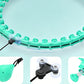 32 Section Detachable Weighted Hula Hoop Adjustable 26 to 58 Inches