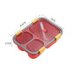 Portable Microwaveable Lunch Box Bento Box-3-Compartment
