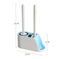 Soft TPR Toilet Brush Set for Bathroom Cleaning