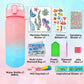 DIY Water Bottle with Stickers Attractive Decorate Your Own Water Bottle Kit