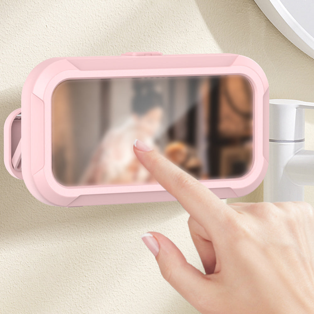 2Pcs Universal Splashing-Proof Bathroom Shower Phone Case