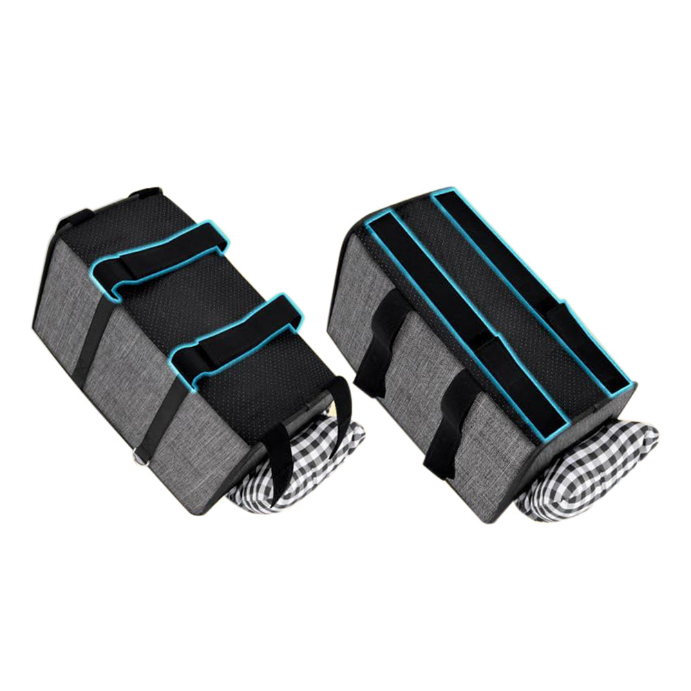 Oxford Fabric Center Console Pet Vehicle Seat Carrier for Small Dogs Cats