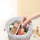 Travel Drawstring Cosmetic Storage Barrel Bag