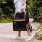 Pet Bird Carrier Backpack with Standing Perch