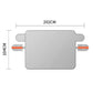Car Windshield Snow Cover Protector with Reflection Strips-Double Layer Silver