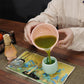 Matcha Whisk Set 5PCS Ceramic Matcha Kit Matcha Bowl With Spout Matcha