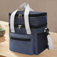 Double-Layer Insulated Portable Lunch Bag Cooler Food Container