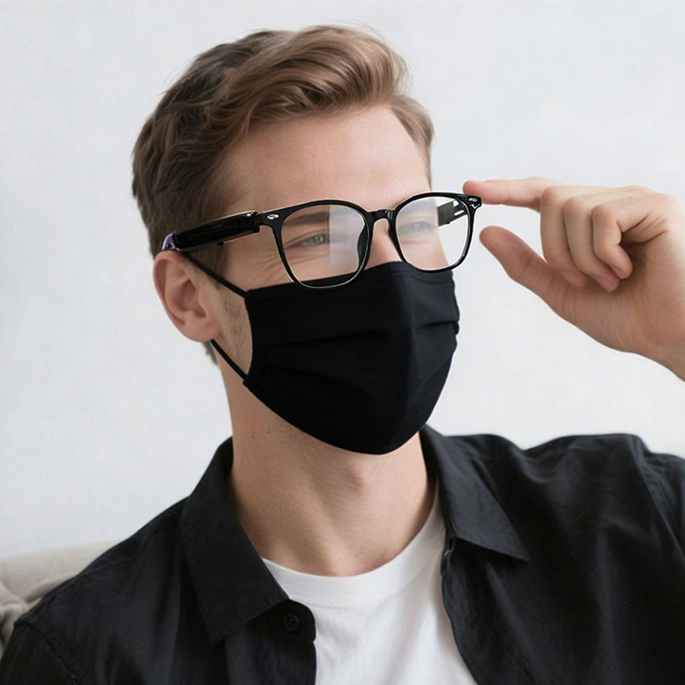 AI Smart Glasses for Men Women Bluetooth Translation Glasses with 160 Languages