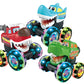 Monster Truck Toy Light-Up Cars Wheels Toy Car Press and Go Cars