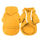 Warm Winter Pet Hoodie with Zipper Pockets