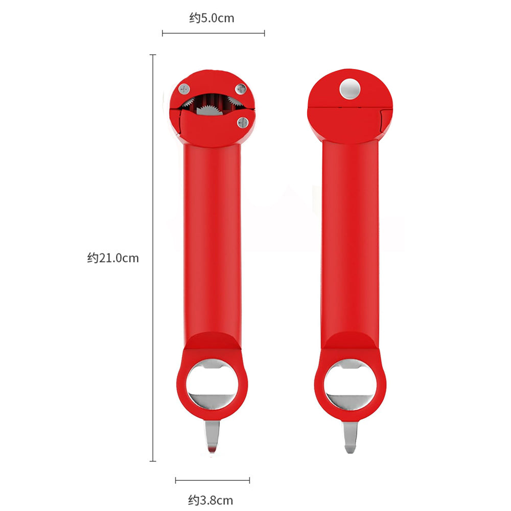 Magnetic Wall Mounted Multifunctional Adjustable Bottle Lid Opener