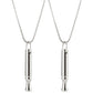 2Pcs Anxiety Stress Relief Meditation Breathing Necklace