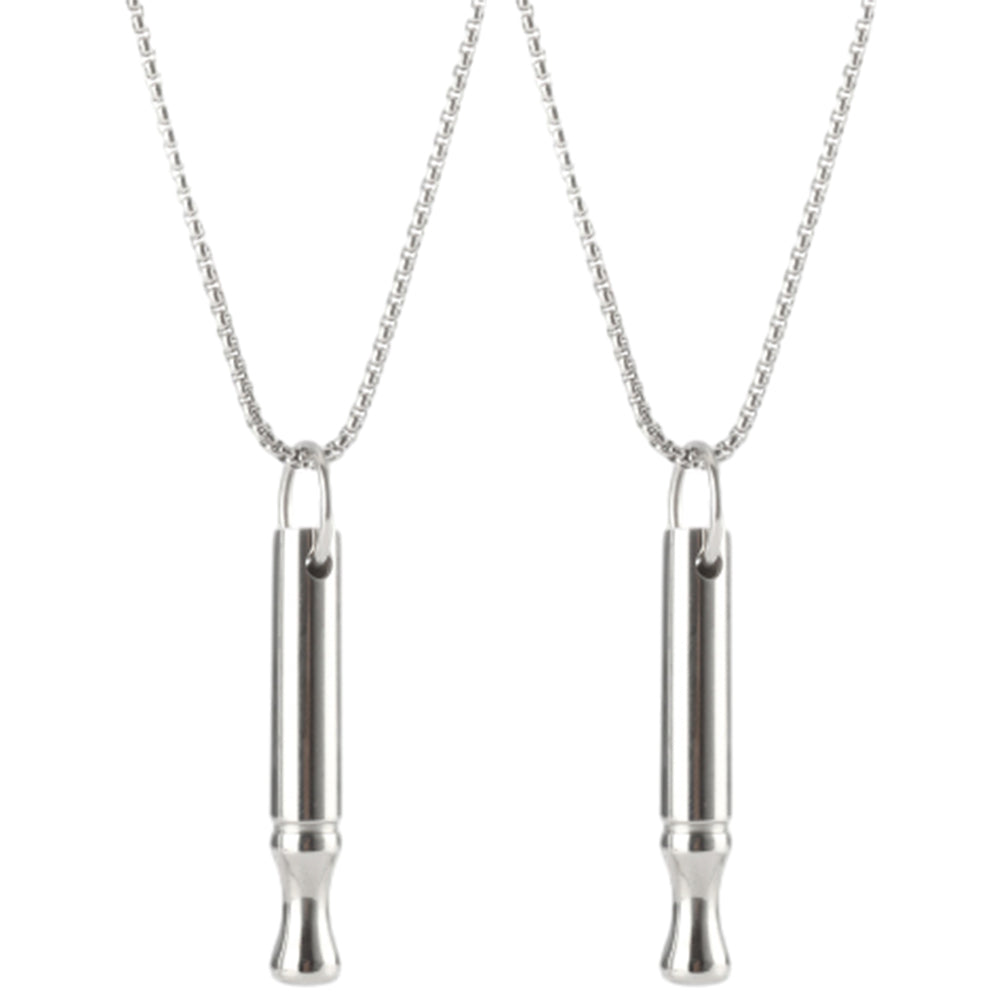 2Pcs Anxiety Stress Relief Meditation Breathing Necklace