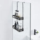 2 Tiers Bathroom Hanging Storage Rack
