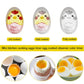 2Pcs Resin Boiled Egg Color Changing Temperature Timer