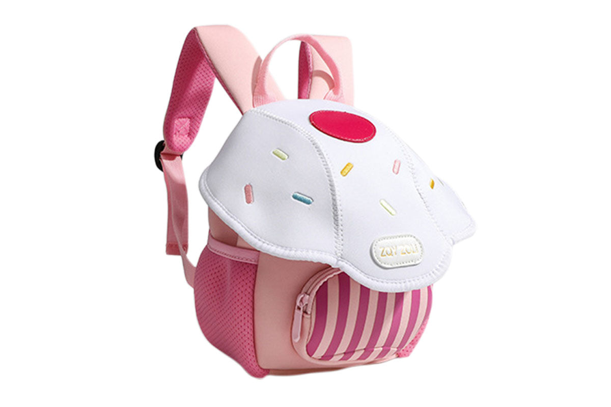 Kids Cute Mushroom Backpack for Girls Boys