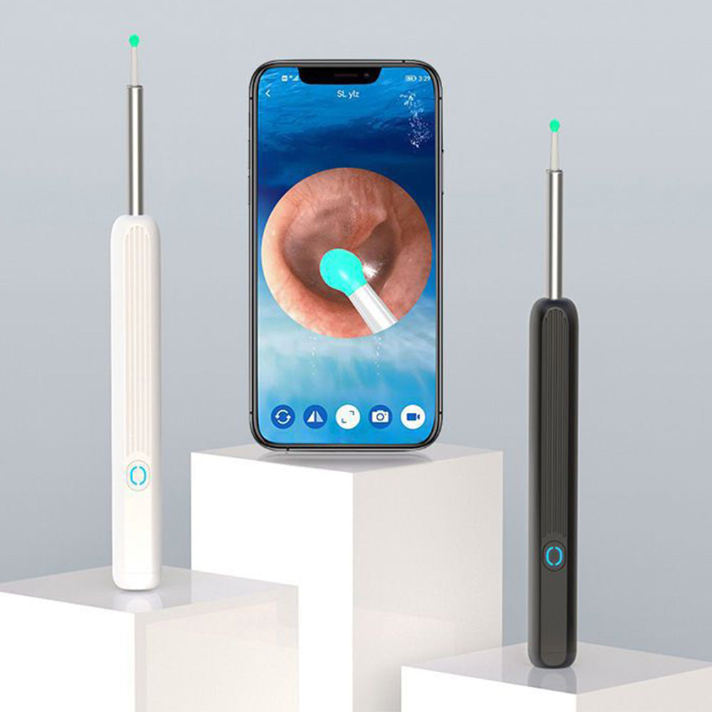 Wireless WiFi Ear Wax Removal Kit with HD Camera 360 Degree Visual Ear Cleaner