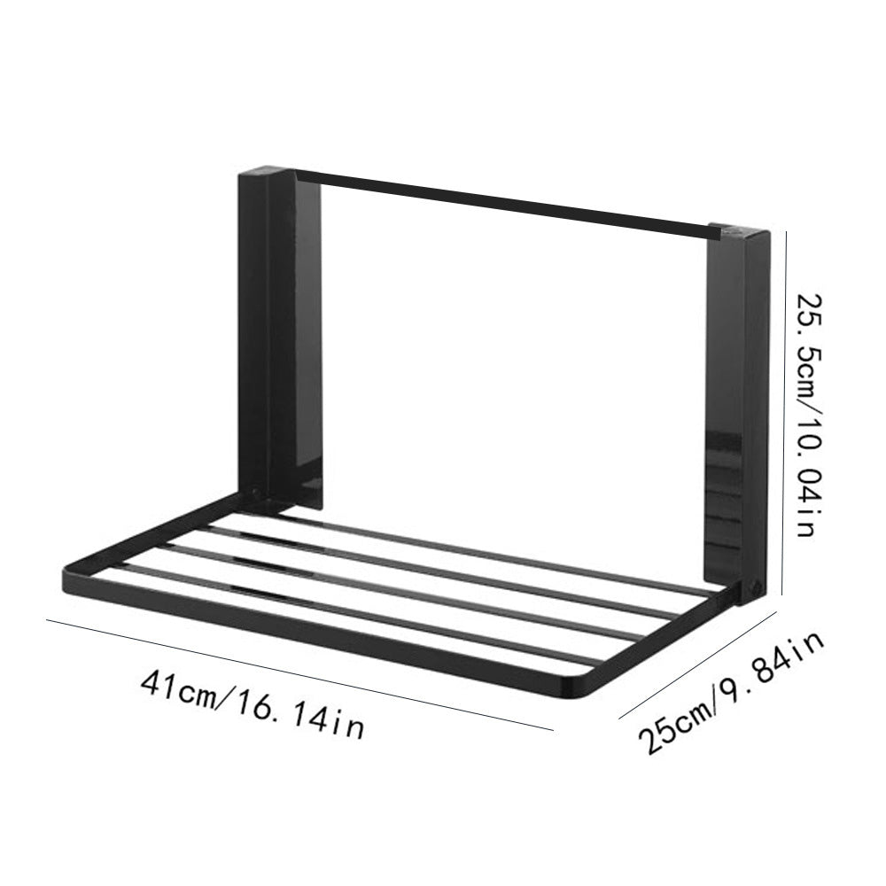 Foldable Storage Shelf for Washing Machine and Refrigerator