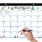 Desk Calendar 18-Month from 2026 Jan- 2027 June with Corner Protectors for Office