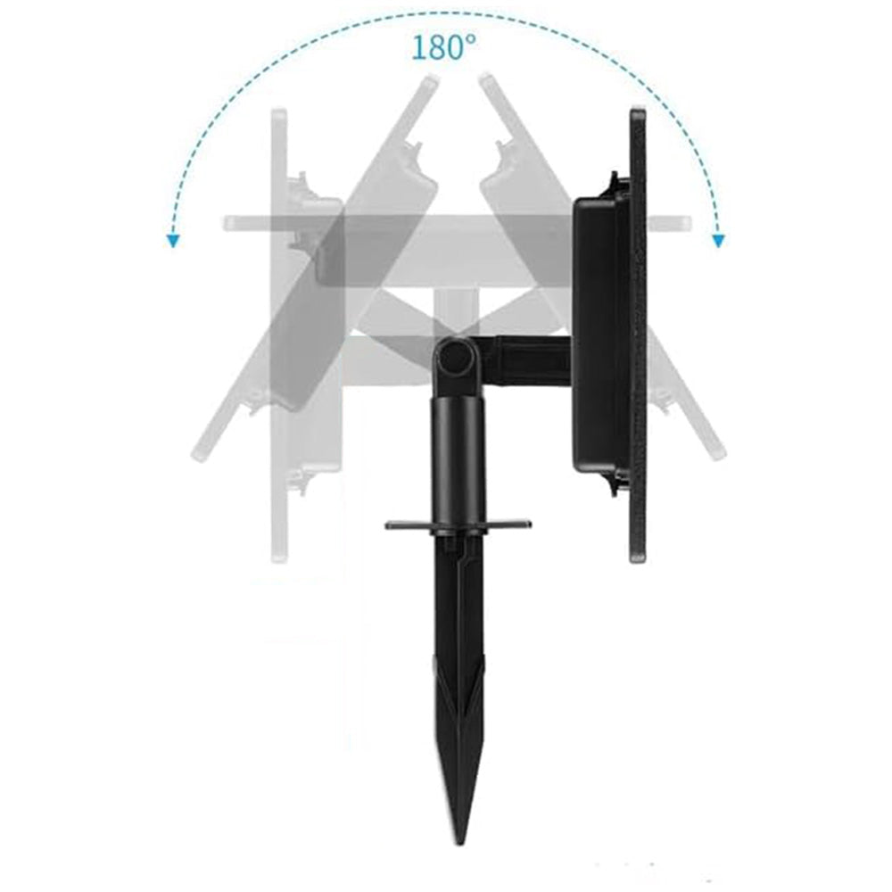 4W 3 Tiered Multifunctional Solar Bird Bath Fountain for Courtyard Patio Balcony