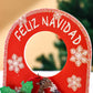 Vintage Merry Christmas Door Knob Hanger-Snowman