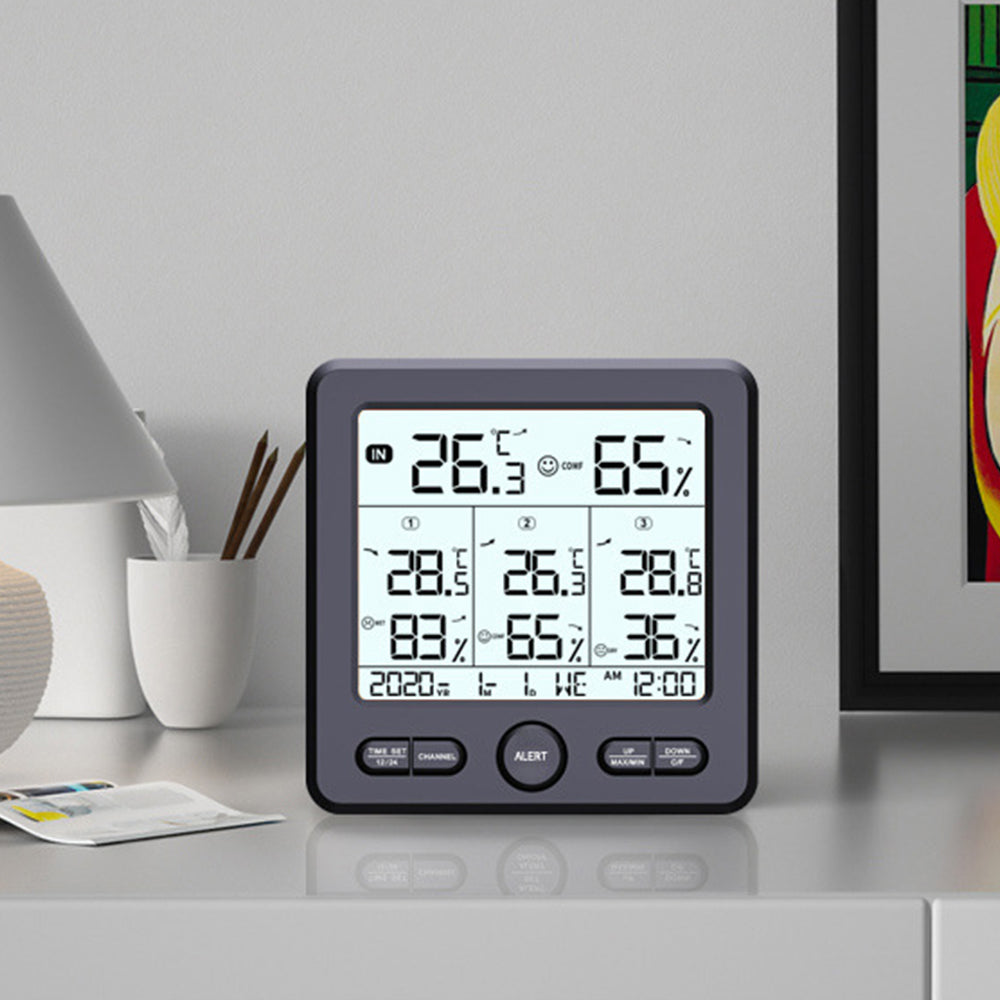 Indoor Outdoor Wireless Digital Thermometer Hygrometer