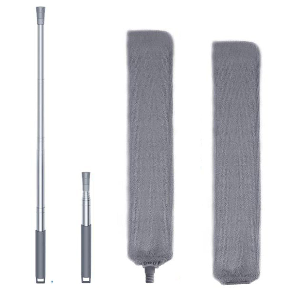 250CM Long Handle Retractable Gap Dust Cleaner Cleaning Tool With Microfiber Dusting Cloths