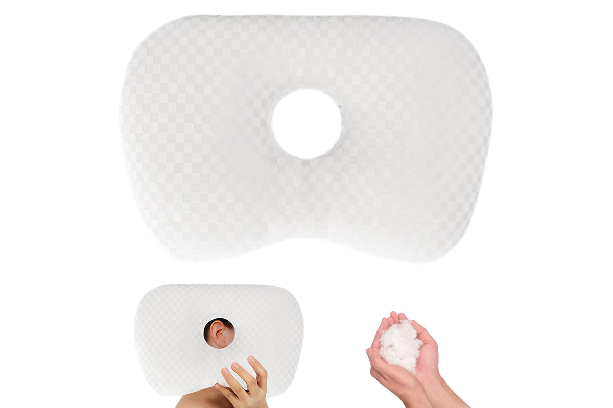 Pillow for Side Sleepers with Hole Ear Pillow
