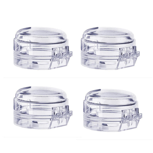 4Pcs Gas Stove Oven Knob Lock Protector Cover