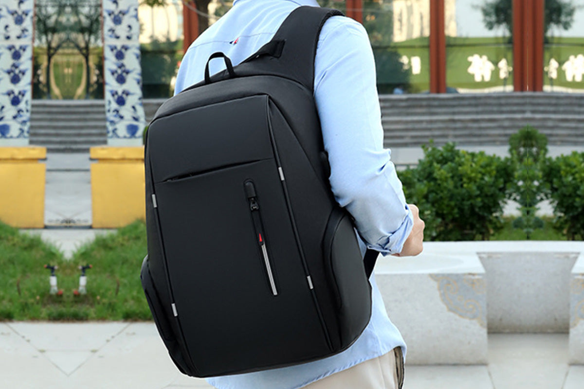 Travel Laptop Backpack with USB Charging Port School Bookbag Fits 15.6 Inch Laptop