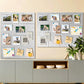 12Pcs Large Felt Bulletin Board Cork Boards for Walls Office Classroom Pin Board