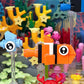 570pcs Lighting Aquarium Building Blocks Fish Tank Building Block Set