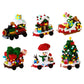 Christmas Building Blocks Set Xmas Building Figures DIY Stocking Stuffers
