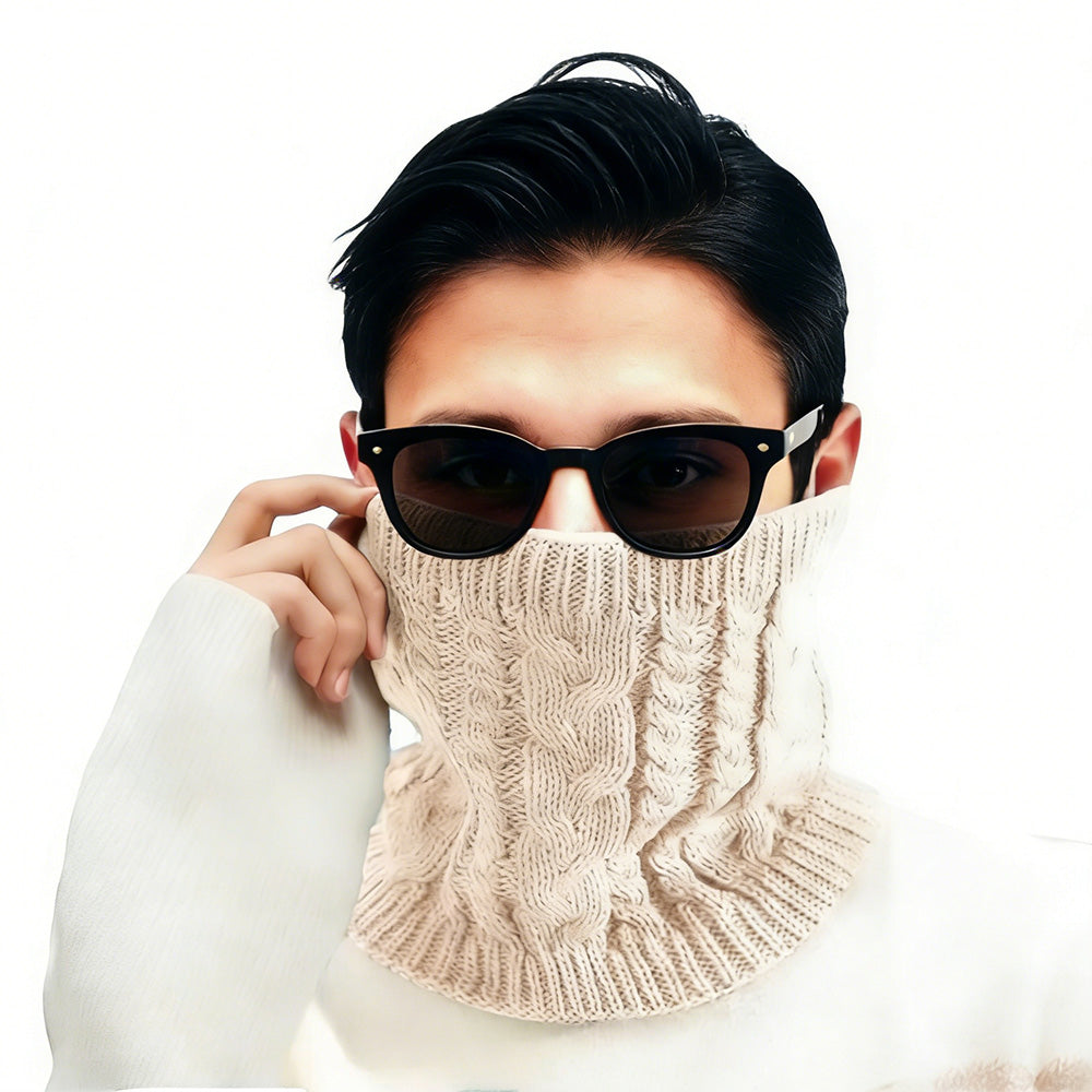Winter Neck Gaiter Fleece Thick Neck Warmer Cover Ski Gaiters for Men Women