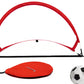 Portable Pop Up Soccer Goal Set with 3 Ground Pegs and Storage Bag