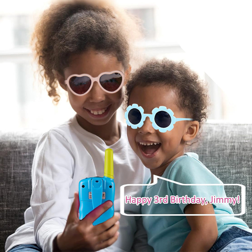 2Pcs Walkie Talkie Toy Walky Talky with 22 Channels