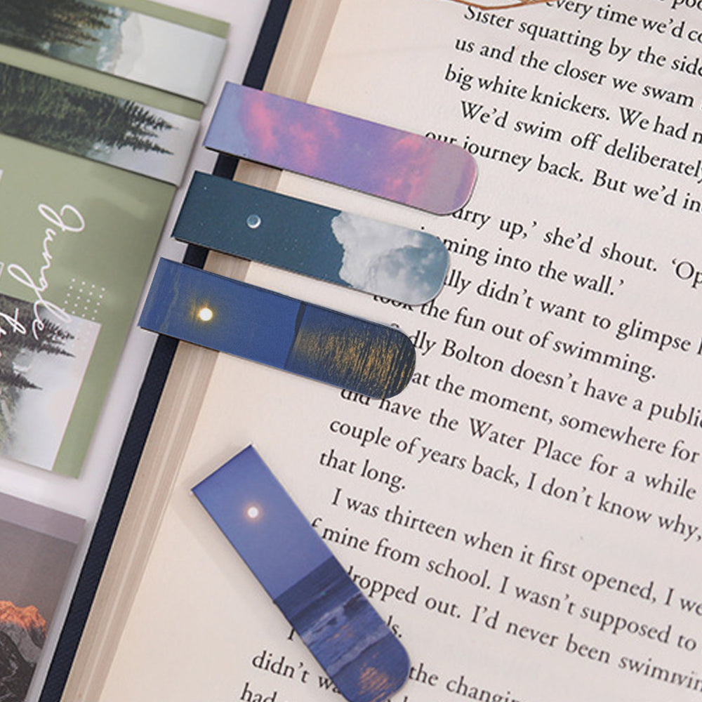 8Pcs Bookmarks Page Markers Page Clip